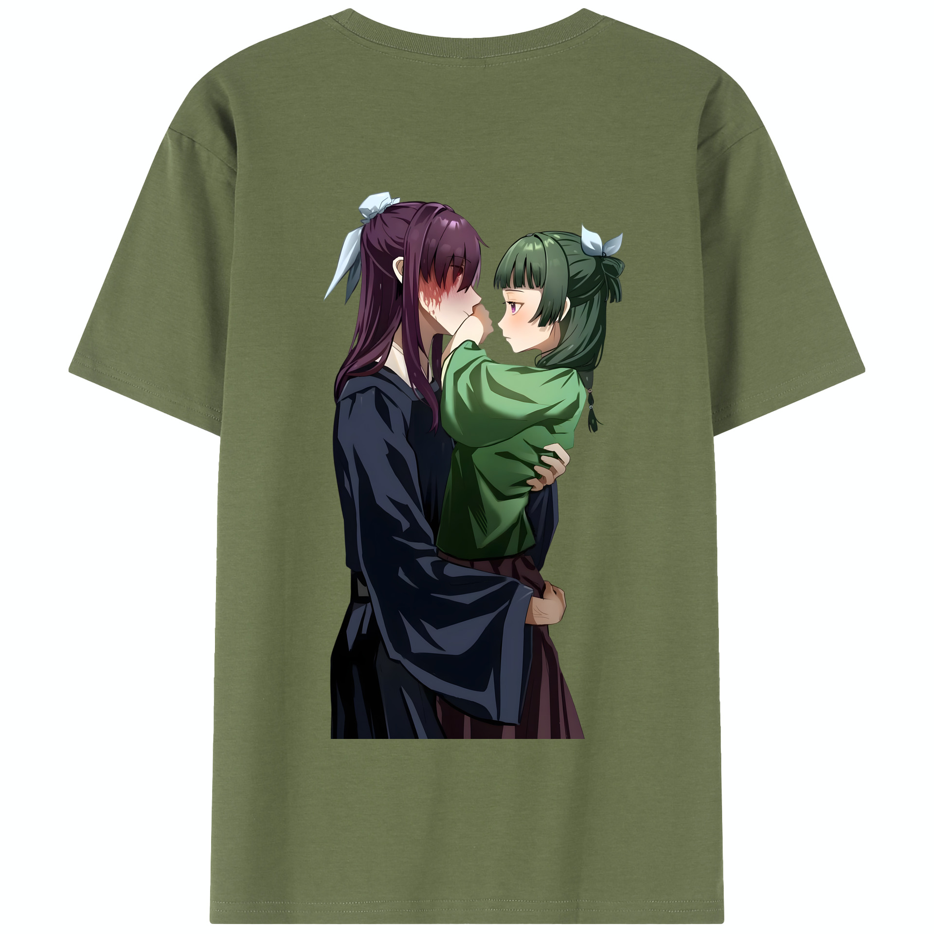 （画像用） 薬屋のひとりごと The Apothecary Diaries 綿100％半袖Tシャツ（背面プリント）